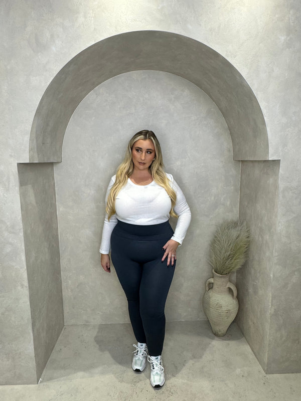 Banded Fleece Lined Leggings