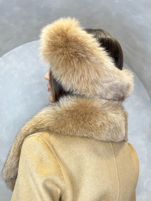 Tan Luxury Fur Headband