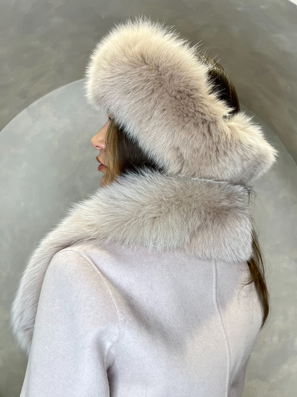 Latte Luxury Fur Headband
