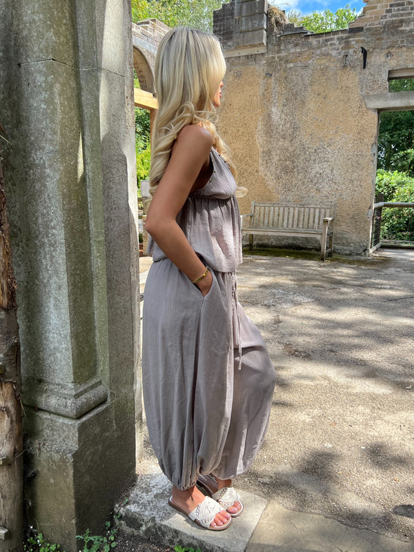 Mocha Harem Trouser - HL London