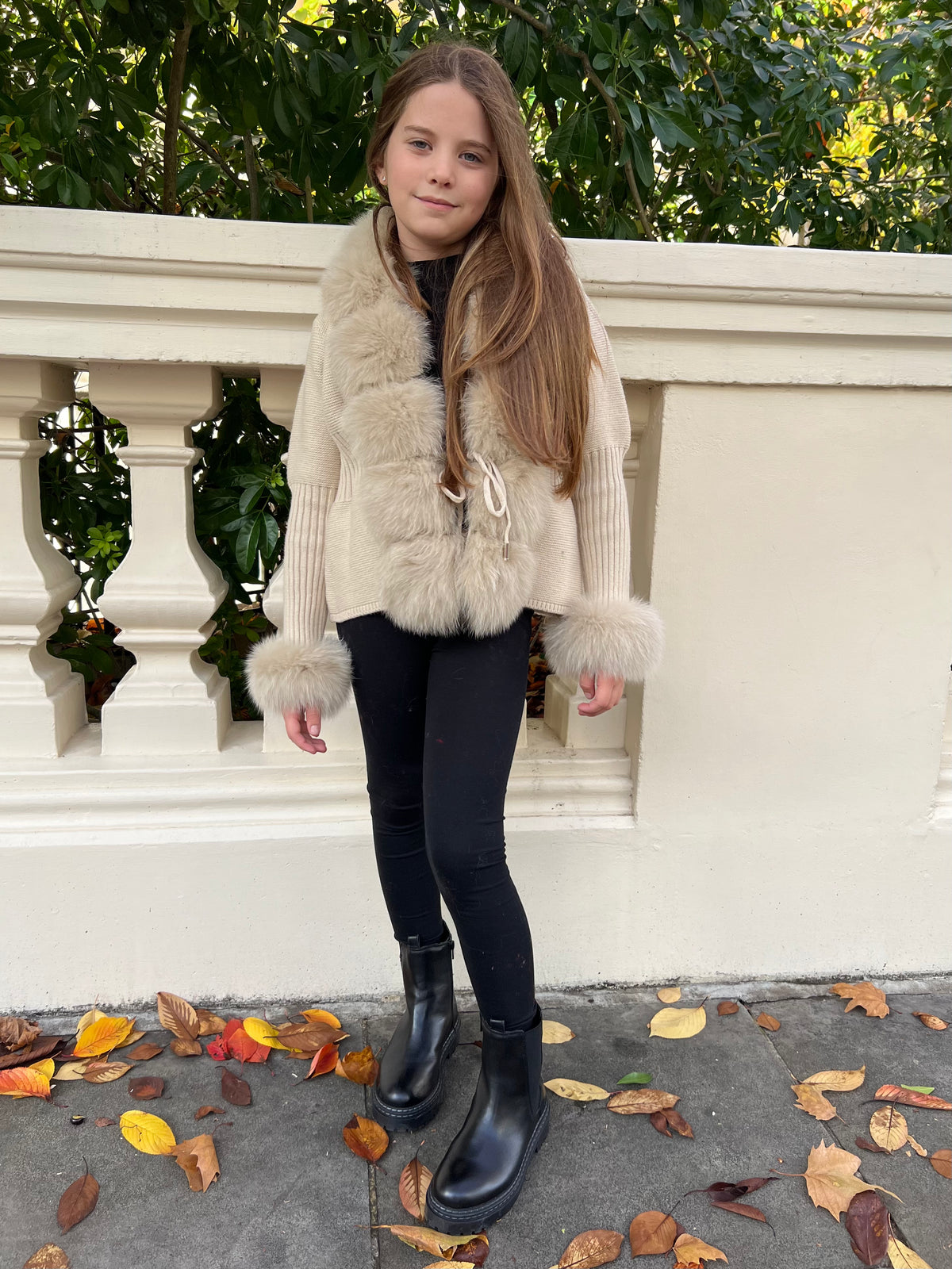 Luxury Fur Cardigan