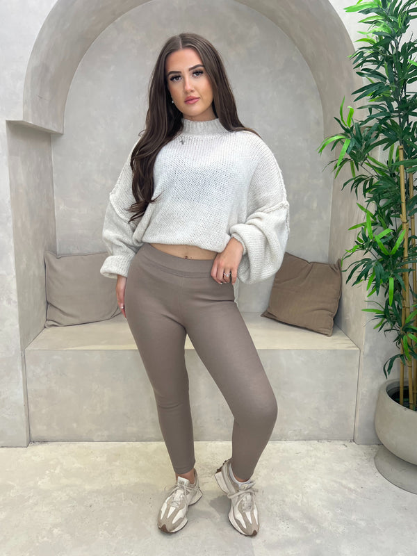 Banded Fleece Lined Leggings