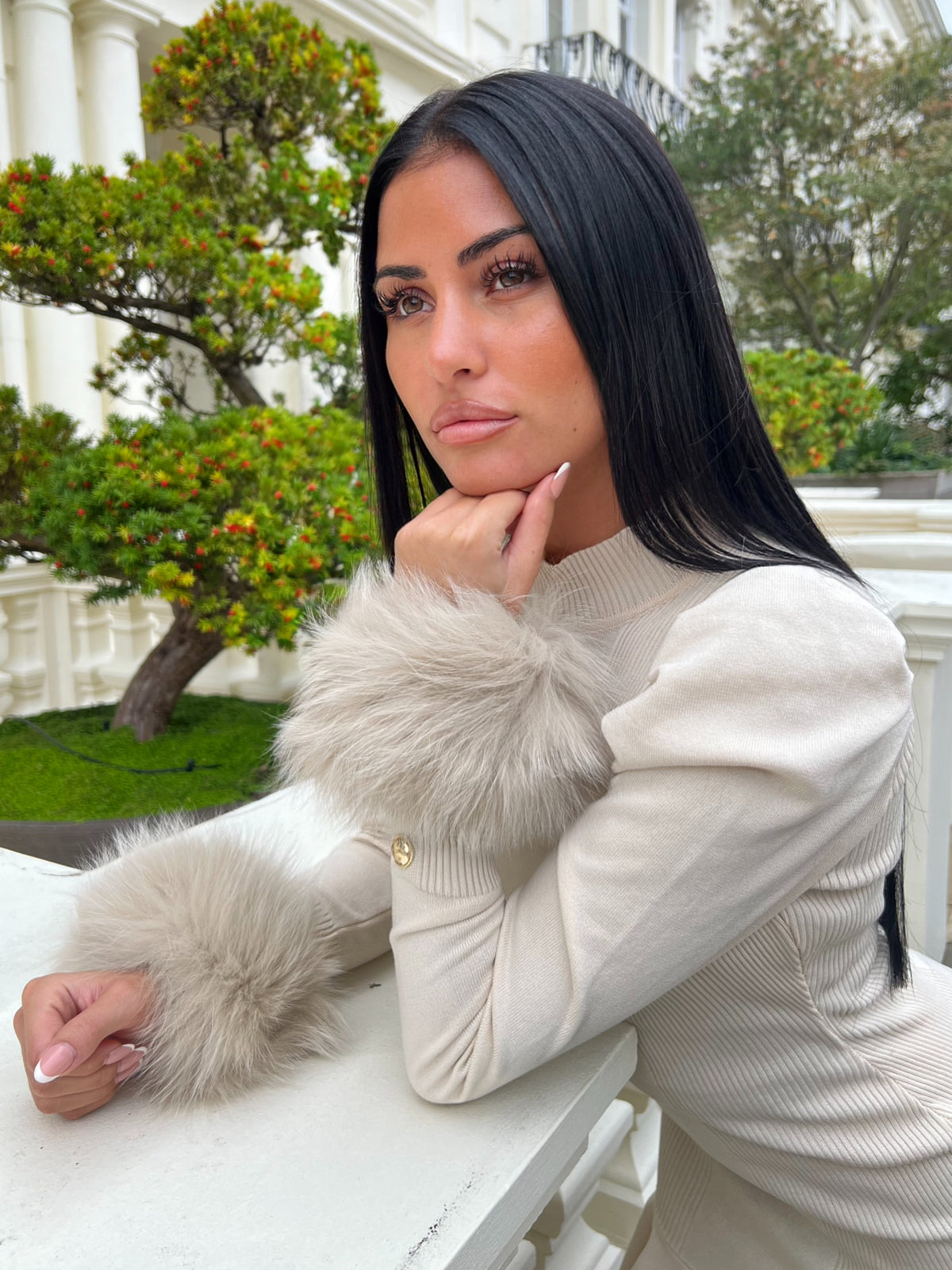 Snap Band Luxury Fur Cuffs