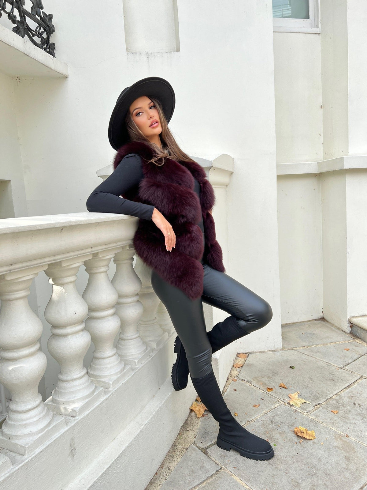 Luxury Fur 4 Row Gilet