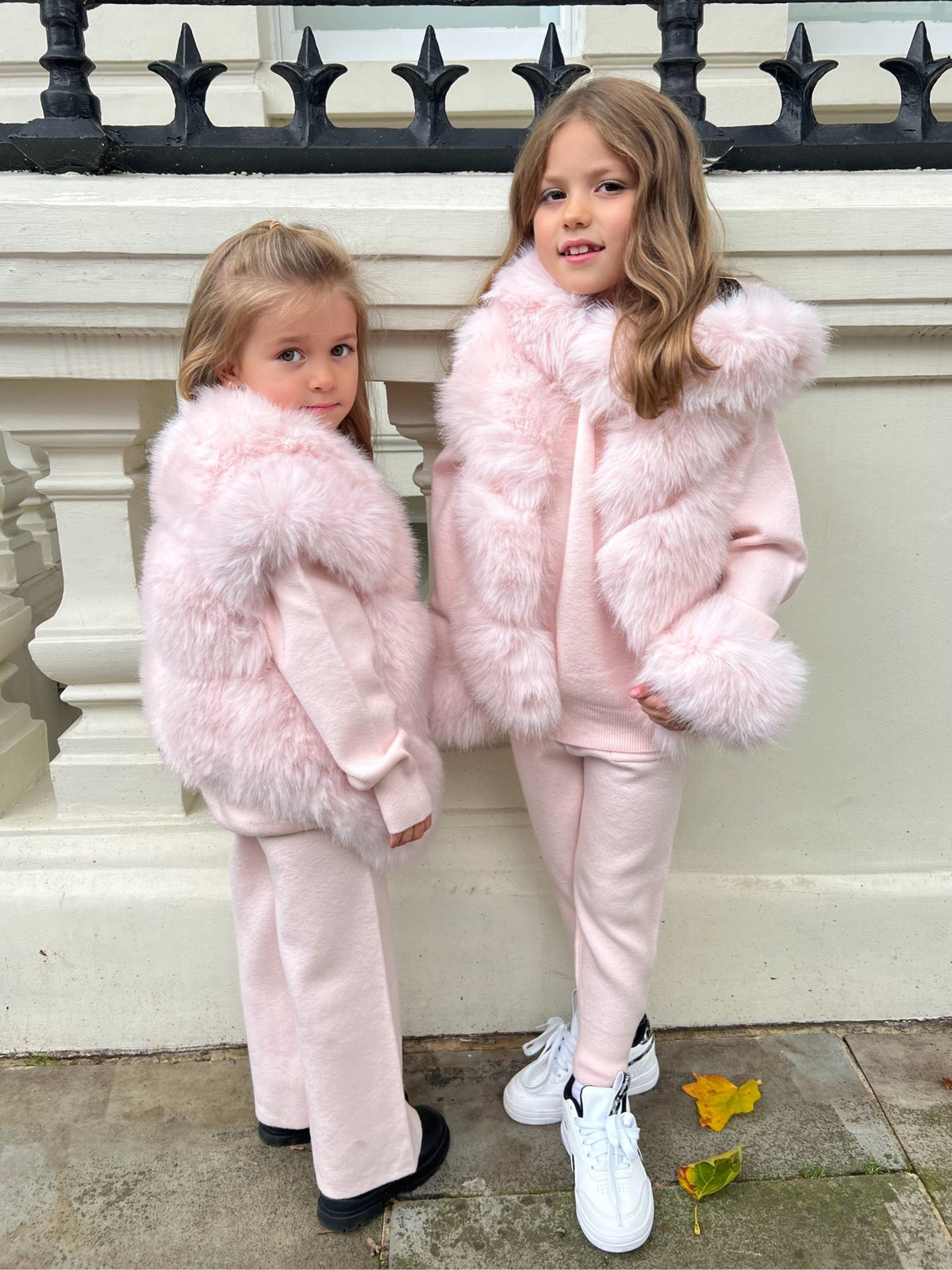 Pink Premium Faux Fur Short Gilet