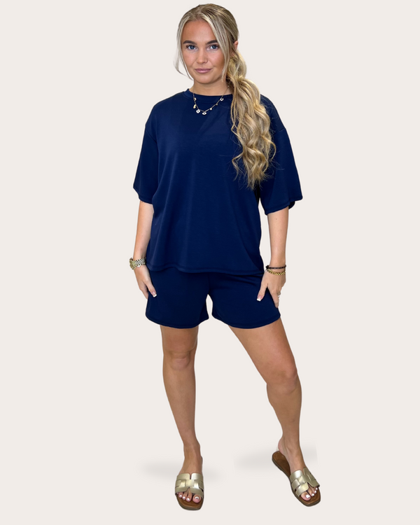Short Sleeve Top And Shorts Co-Ord