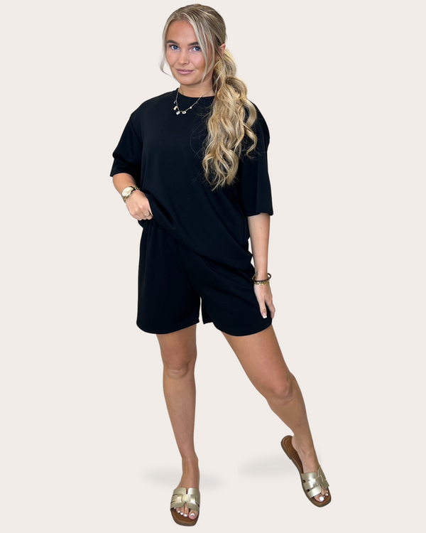Short Sleeve Top And Shorts Co-Ord