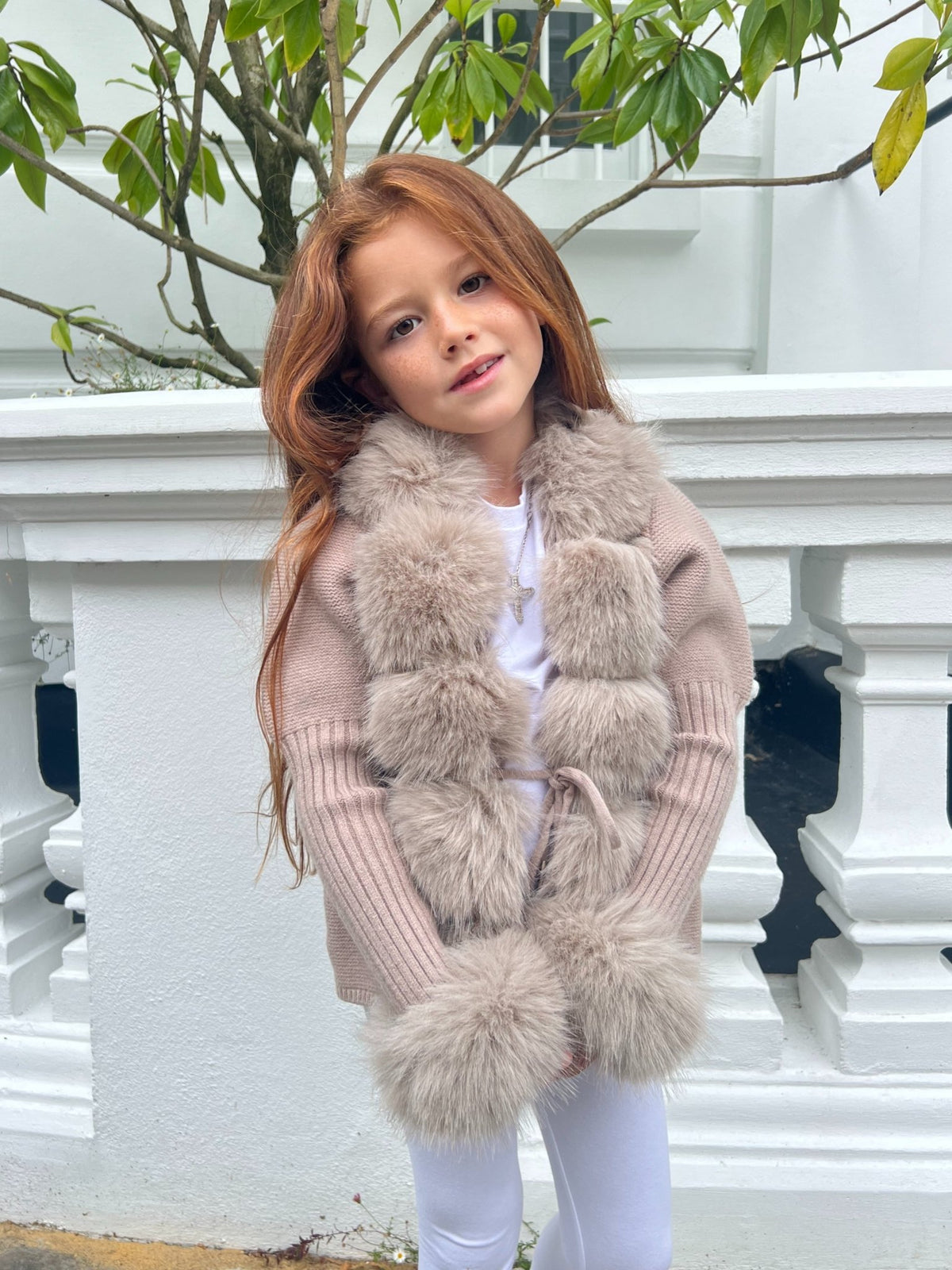 Premium Faux Fur Cardigan