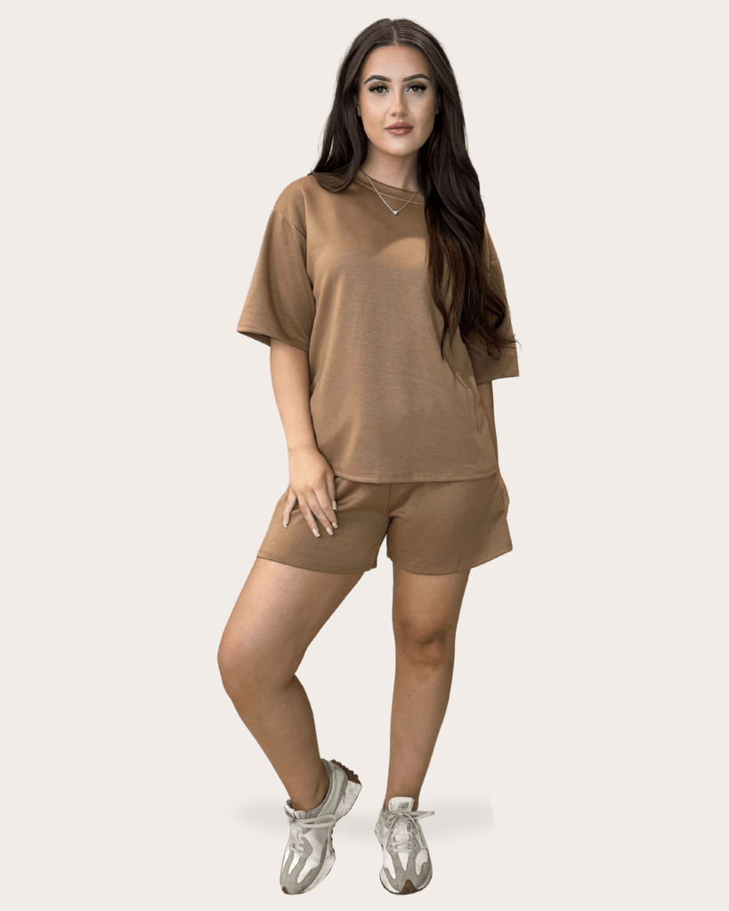 Short Sleeve Top And Shorts Co - Ord - H&L